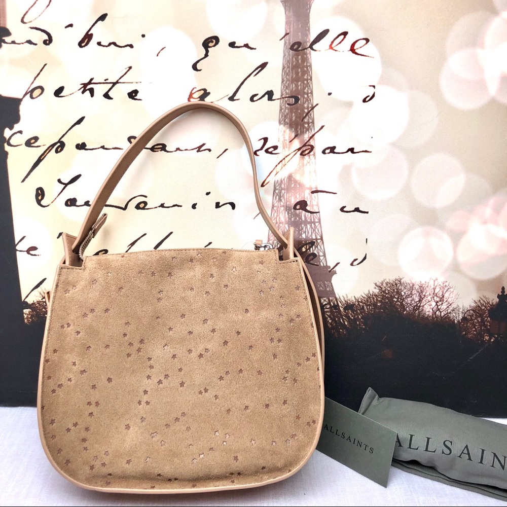 NWOT All Saints Echo Mini Star Shoulder Bag